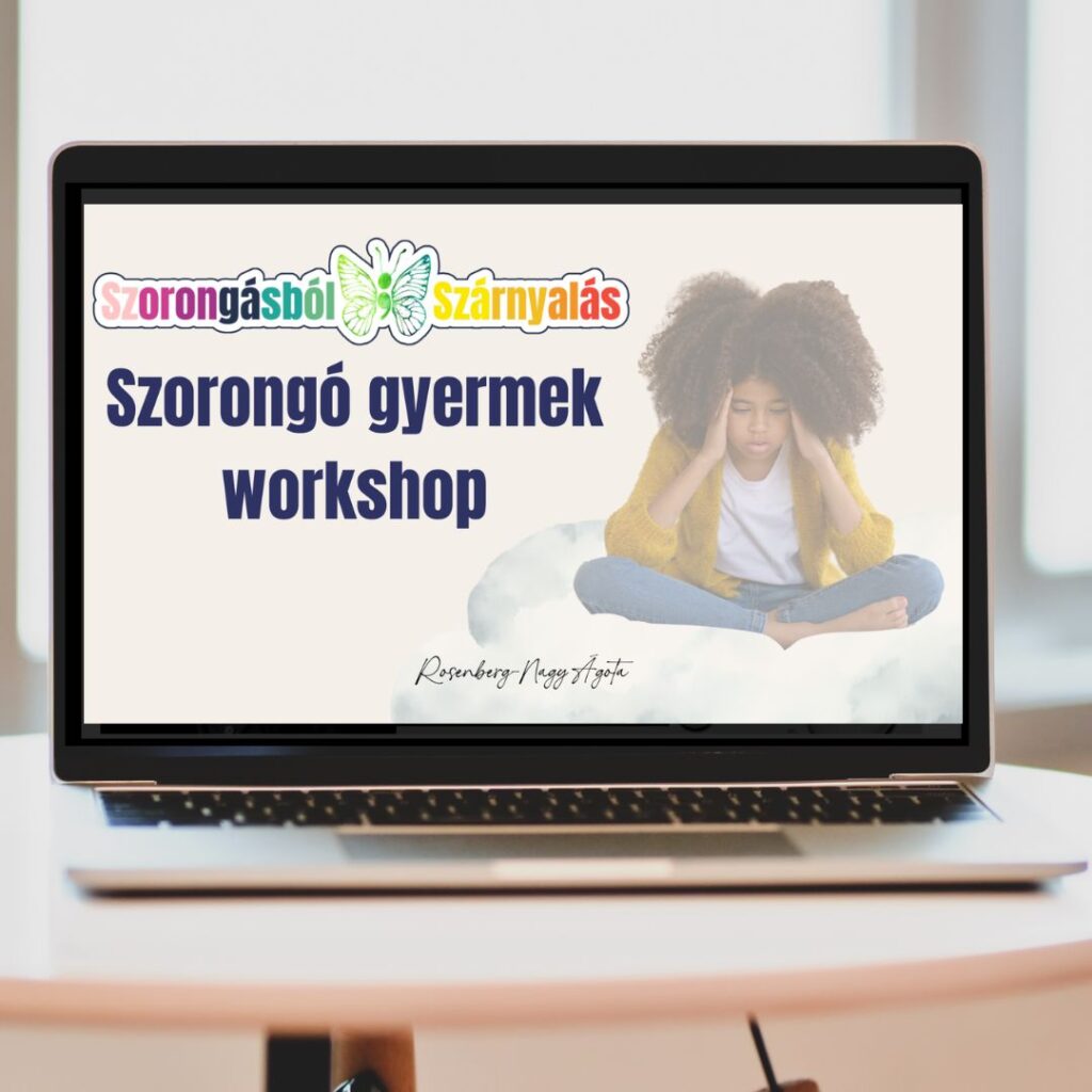 Szorongó gyermek workshop laptop